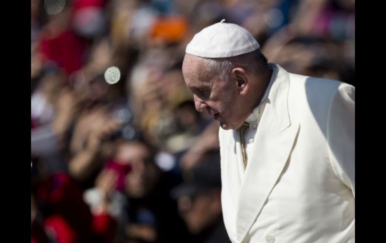 Se prevé que a las 16:00 horas el líder religioso se traslade a la Basílica. AP / M. Castillo