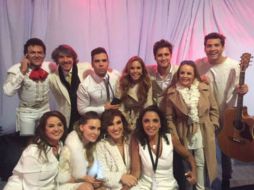 La cantante forma parte del grupo que interpreta 'Luz', compuesta por Julio, de Reik. TWITTER / @LuceroMexico