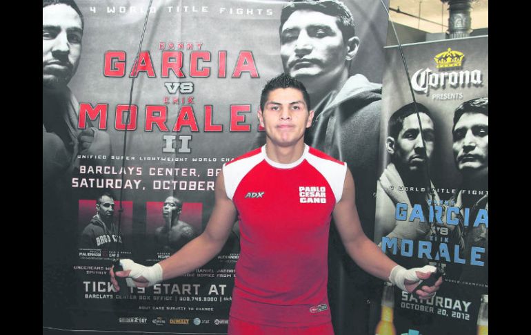 Pablo César Cano. “El demoledor” tiene el récord de 29 peleadas ganadas (21KO), cuatro perdidas y una empatada. ESPECIAL /  Showtime