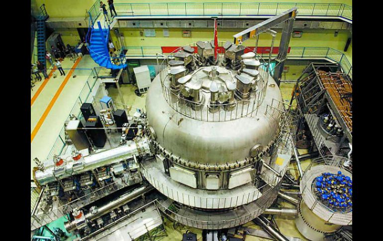 Utilizando el reactor de fusión termonuclear EAST, elevaron la temperatura del hidrógeno hasta los 50 millones de grados Celsius. ESPECIAL /