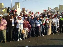 Francisco llegará al Campo Marte para abordar un helicóptero y volar a Ecatepec, donde fieles ya lo esperan. EL INFORMADOR / A. García