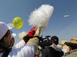 Francisco vuela hacia el Estado de México, donde cientos de fieles lo esperan. EL INFORMADOR / A. García