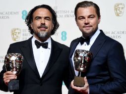 A manos llenas. Iñárritu se ha convertido en el director más premiado en esta temporada de galardones. EFE / A. Rain