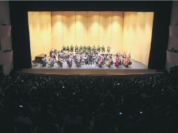 Festín. La Orquesta Sinfónica de Zapopan fue la encargada del cierre de la semana de la inauguración de Palcco. EL INFORMADOR / A. Hinojosa