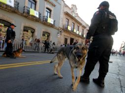 El Estado Mayor Presidencial es el responsable de coordinar a los cuerpos de seguridad en la capital michoacana. SUN / C. Mejía