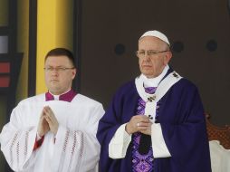 Resaltan el llamado del Papa Francisco a la reconciliación entre el desarrollo económico con el social y la ética. EFE / U. Basurto