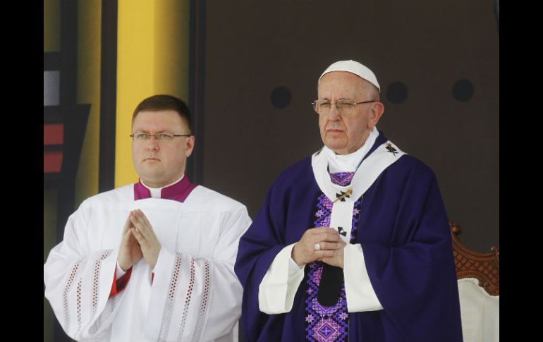 Resaltan el llamado del Papa Francisco a la reconciliación entre el desarrollo económico con el social y la ética. EFE / U. Basurto