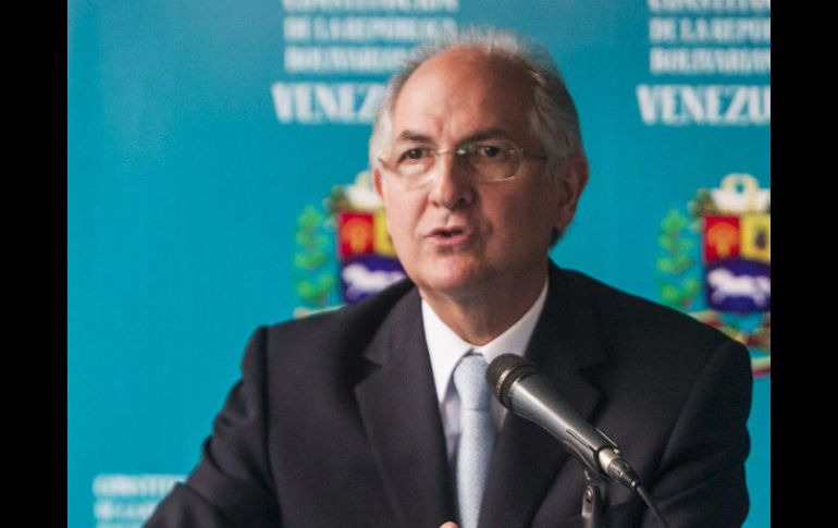 Ledezma fue detenido el 19 de febrero de 2015. Su esposa afirma que el caso ha sido un invento del presidente Maduro. EFE / ARCHIVO