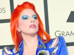 Lady Gaga. La cantante originaria de Nueva York fue la encargada del homenaje a David Bowie. EFE /