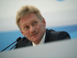 Dmitri Peskov, portavoz del Kremlin ruso. ESPECIAL /