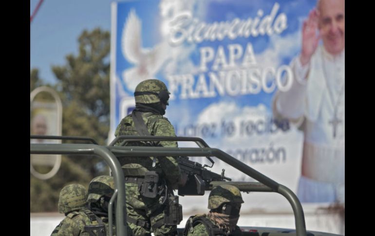 El líder católico ingresará a una capilla y orará con personal del Cereso y voluntarios de la pastoral penitenciaria. AFP / J. Aguilar