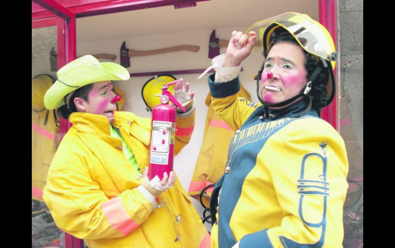 Risas. Lagrimita y Costel están listos para divertir a las familias tapatías. EL INFORMADOR / A. García