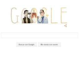 Se muestra un retrato de dos hombres; uno que simula a un paciente y el otro a un doctor. ESPECIAL / google.com