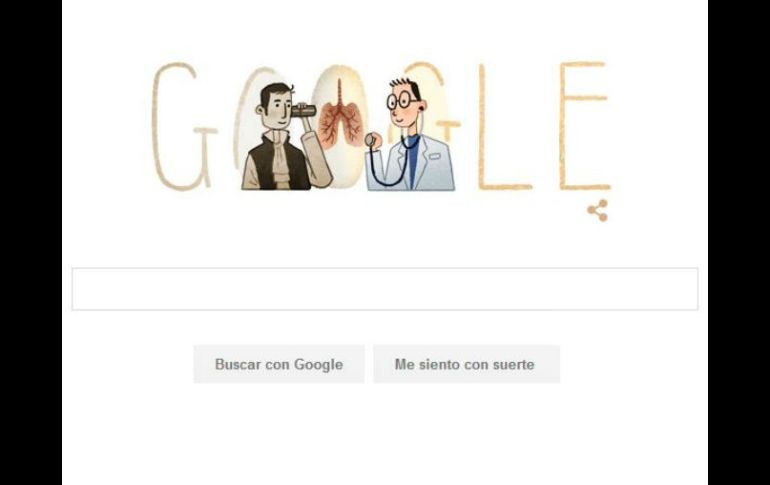 Se muestra un retrato de dos hombres; uno que simula a un paciente y el otro a un doctor. ESPECIAL / google.com