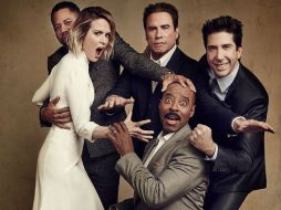 Travolta comparte créditos con Cuba Gooding Jr., Sarah Paulson y David Schwimmer, entre otros. TWITTER / @ACSFXBR