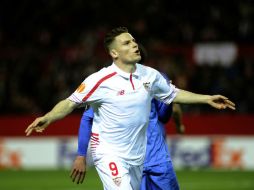 El conjunto español llevó siempre el peso del partido, y terminó el encuentro con un gol Kevin Gameiro. AFP / C. Quicler