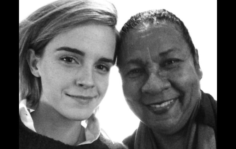 La actriz fue entrevistada por Bell Hooks, escritora y activista estadounidense. TWITTER / @EmWatson