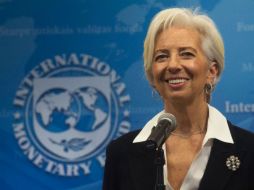 Christine Lagarde fue reelegida este viernes como presidenta del Fondo Monetario Internacional. AFP / A. Caballero