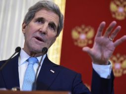 Kerry ofreció una rueda de prensa con el ministro de Exteriores jordano, Naser Judeh. AP / ARCHIVO