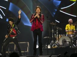 Mick Jagger se dirigió en portugués a los cerca de 60 mil cariocas que abarrotaban las gradas del mítico estadio. EFE / A. Lacerda