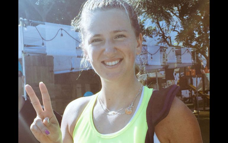 En las damas, la bielorrusa Víctor Azarenka (foto), primera sembrada, enfrentará a la eslovaca Polona Hercog. TWITTER / @AbiertoTelcel