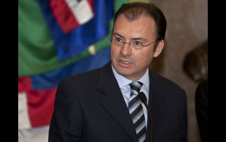 Videgaray anunció en días pasados un 'ajuste preventivo' de 132 mil 300 MDP al presupuesto federal. AP / ARCHIVO