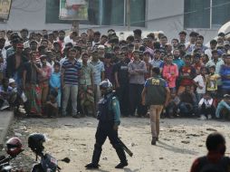 Policías realizaron operativos para dar con los culpables, que fueron arrestados en distintos puntos del distrito de Panchagarh. AP /