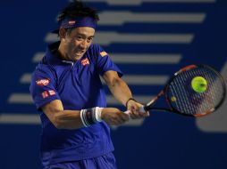 Nishikori se medirá al ganador del partido entre el estadounidense Sam Querry y el israeló Dudu Sela. EFE / A. Cruz