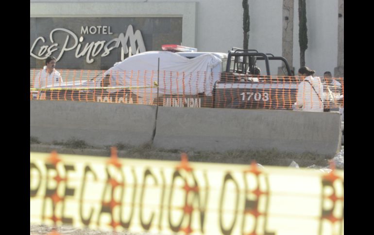 Tres policías de Tlaquepaque fueron ejecutados a balazos la tarde de este miércoles. EL INFORMADOR / R. Tamayo