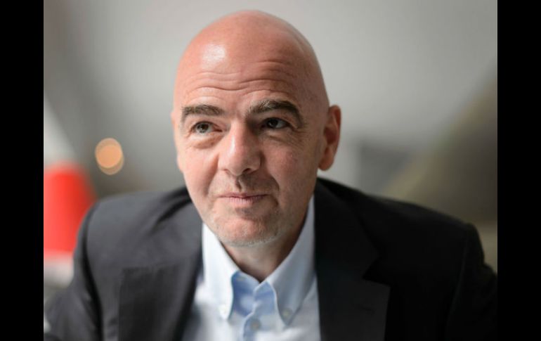 Infantino, de 45 años, estimó que dispone de los apoyos para ganar la votación. AFP / F. Coffrini