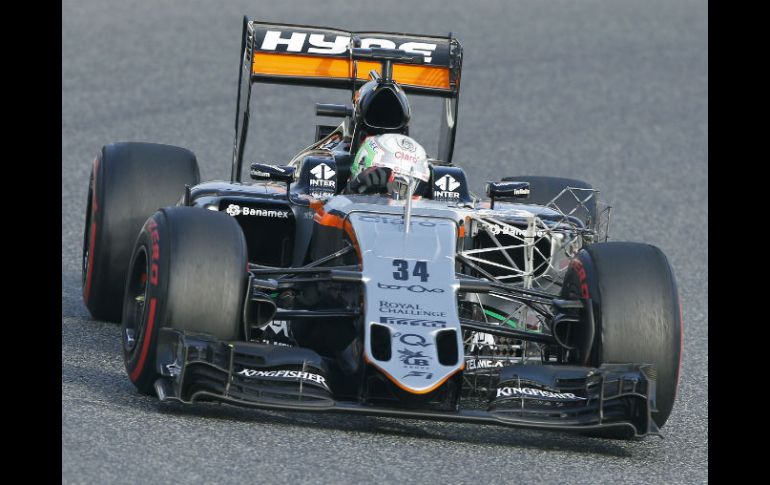 El equipo Force India logró sacar provecho de su VJM09. EFE / A. Dalmau