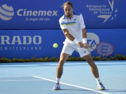 Dolgopolov se ha vuelto un rival de cuidado en el torneo; esta tarde ganó al holandés Robin Haase. SUN / D. Téllez