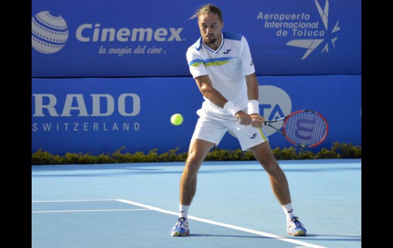 Dolgopolov se ha vuelto un rival de cuidado en el torneo; esta tarde ganó al holandés Robin Haase. SUN / D. Téllez