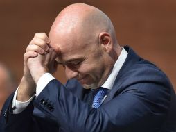 El suizo Gianni Infantino es el sucesor de su compatriota Joseph Blatter. AFP / F. Coffrini