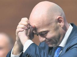 Gianni Infantino dice que hará que la FIFA vuelva a sentirse orgullosa y ya está pensando en una posible reelección. AFP / F. Coffrini