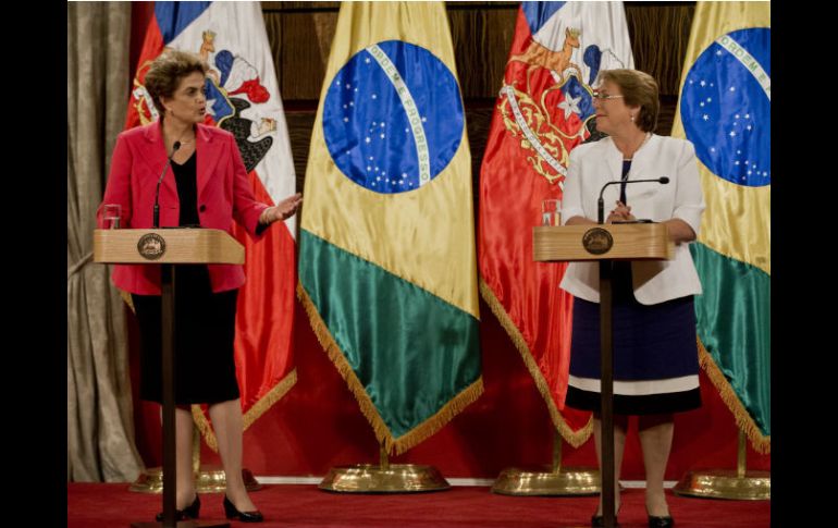 Dilma Rousseff podría visitar hoy el Museo de la Memoria y los Derechos Humanos. AP / E. Félix