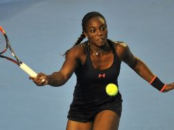 Stephens se llevó un cheque por 43 mil dólares y 280 puntos para las clasificaciones de la WTA. AFP / P. Pardo