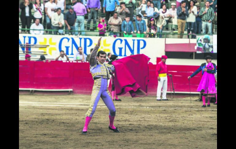 Joselito Adame. El hidrocálido se presentará hoy en la Plaza de Toros Nuevo Progreso. EL INFORMADOR / R. Tamayo