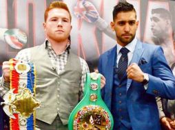 'Es mi primera vez en Londres y veo que tengo un gran apoyo de los aficionados y de la prensa', expresó Saúl 'Canelo' Álvarez. TWITTER / @Canelo