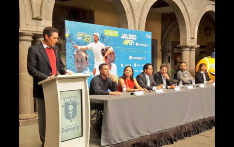 El Jalisco Open 2016 reparte puntos para el Circuito Internacional ATP y tiene una bolsa en premios de 115 mil dólares. TWITTER / @zapopanprensa