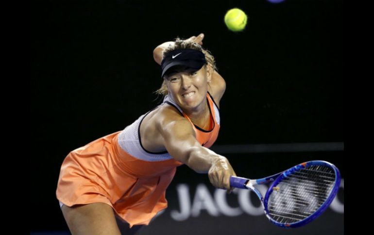 Maria Sharapova actualmente es séptima del ranking mundial. AP / V. Thian