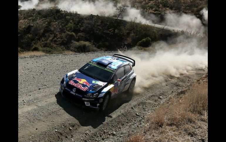 Latvala superó a Ogier y a Dani Sordo. EFE / U. Ruiz