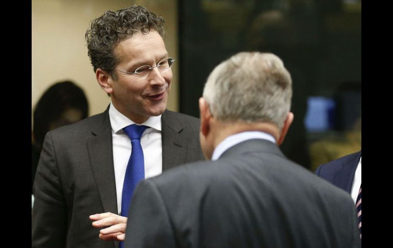 El presidente del Eurogrupo, Jeroen Dijsselbloem, indicó que Grecia aún debe hacer 'más esfuerzos' para responder a las condiciones. EFE / L. Dubrule