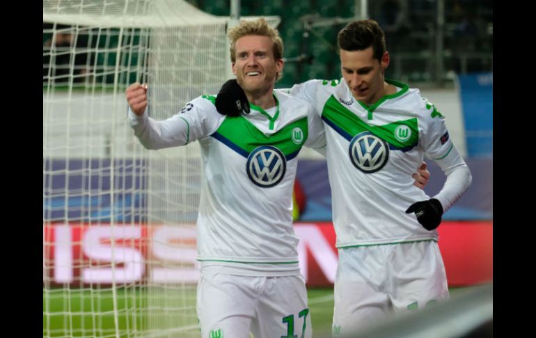 André Schürrle (i) firmó el único gol del partido en el minuto 74. AP / P. Steffen/dpa