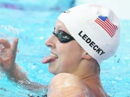 Río de Janeiro 2016 será la segunda participación olímpica de Ledecky. AFP /