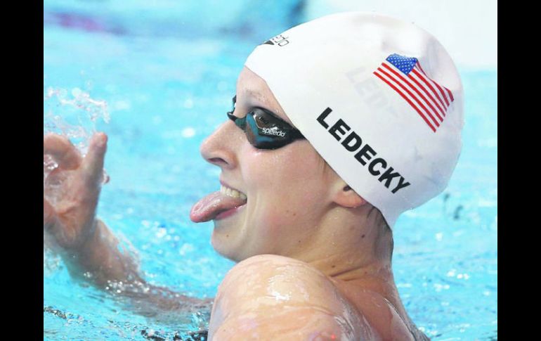 Río de Janeiro 2016 será la segunda participación olímpica de Ledecky. AFP /