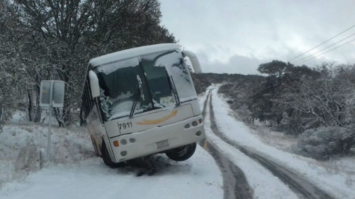 Cierran carreteras en Guanajuato por caída de nieve | El Informador
