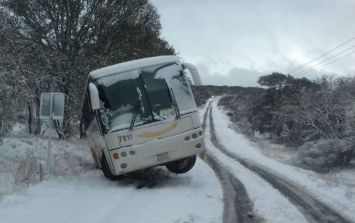 Cierran carreteras en Guanajuato por caída de nieve | El Informador