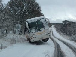 En León, Guanajuato, el granizo y agua nieve sorprenden a los habitantes de la zona norte de la ciudad y partes altas de la ciudad. NTX / A. Sandoval