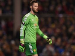 David de Gea se erigió como protagonista al evitar una goleada de los Red Devils. AFP / P. Ellis